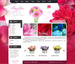 仿真花制造企业网站建设