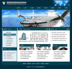 国际货运网站建设