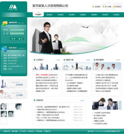 人才咨询公司网站建设